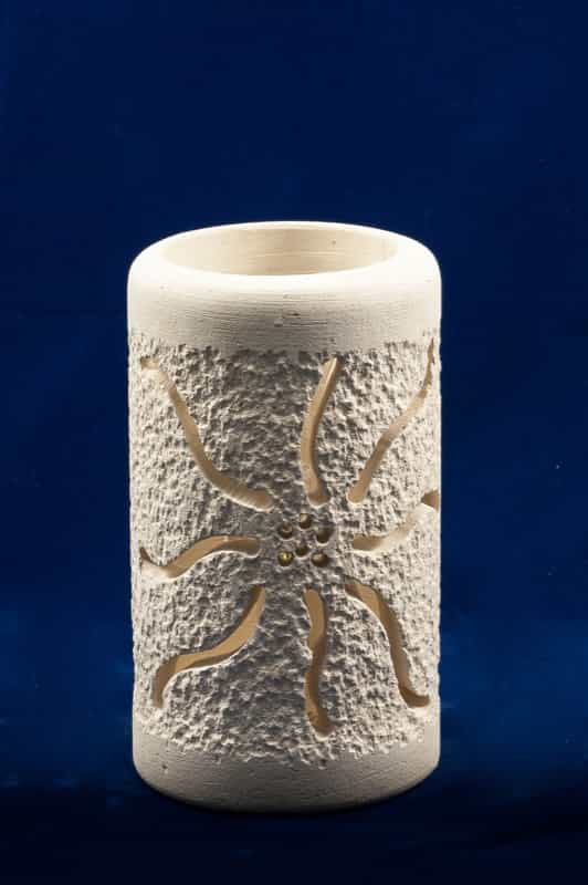 Creazioni Artigiane | Foto prodotto | Lampada cilindro piccolo con sole